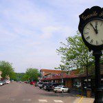Granite Falls Downtown-clock
