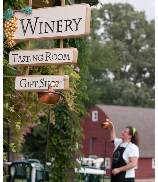 Morgan Creek Winery Sign