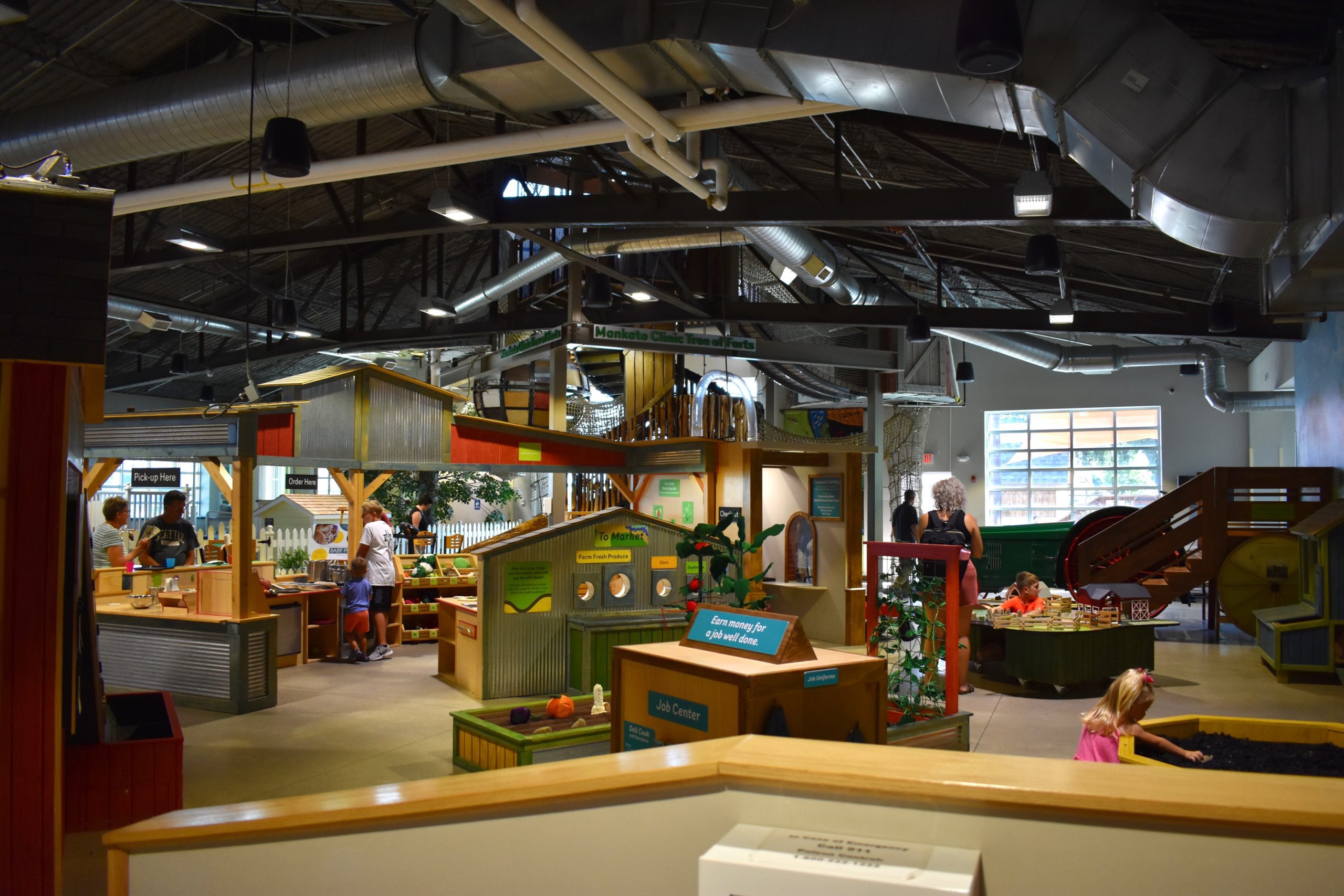 Display of children activities