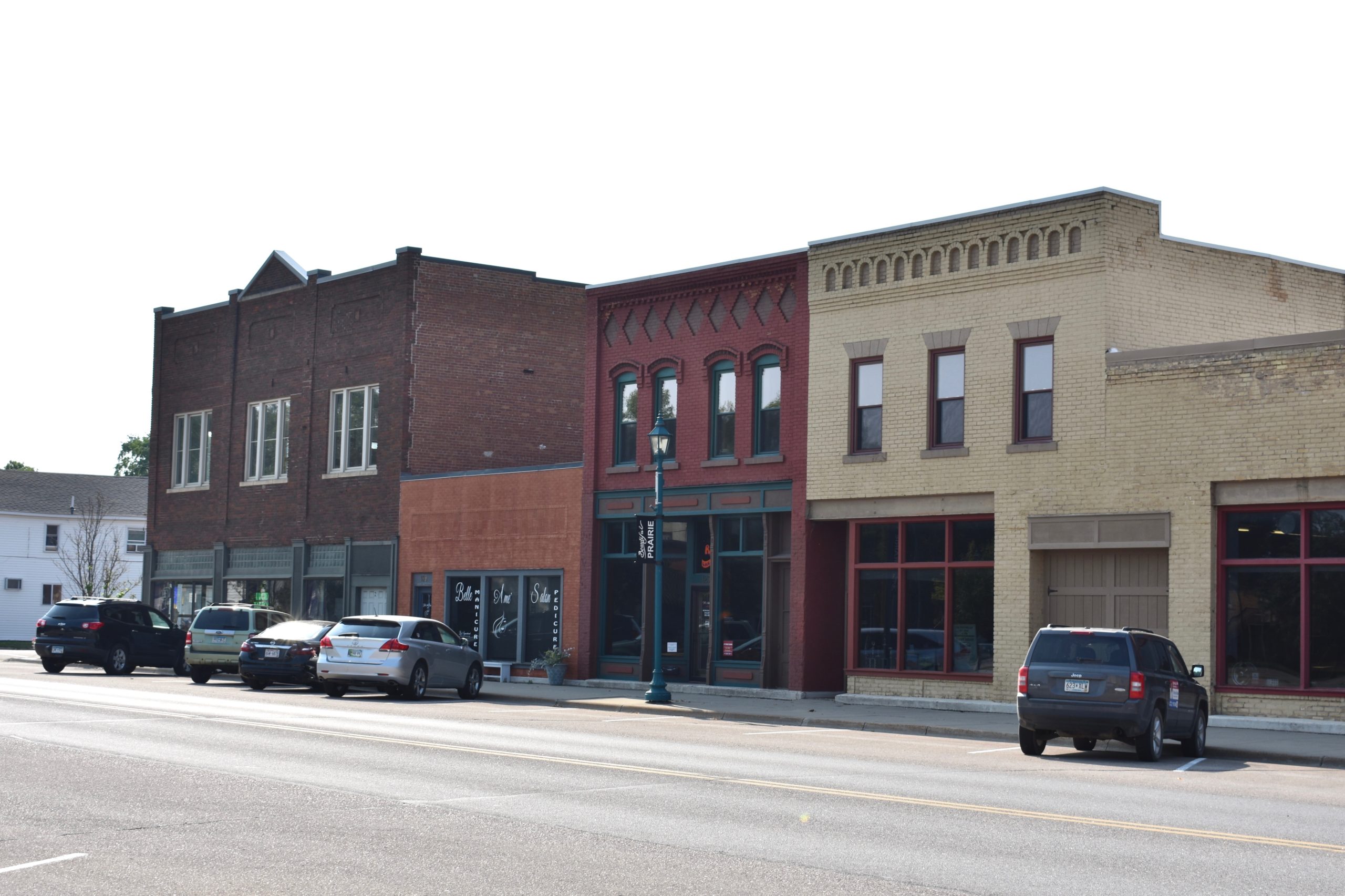 Historic district street view