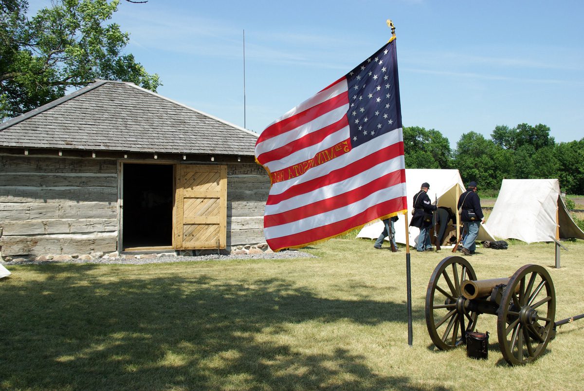 Fort Ridgely-flag
