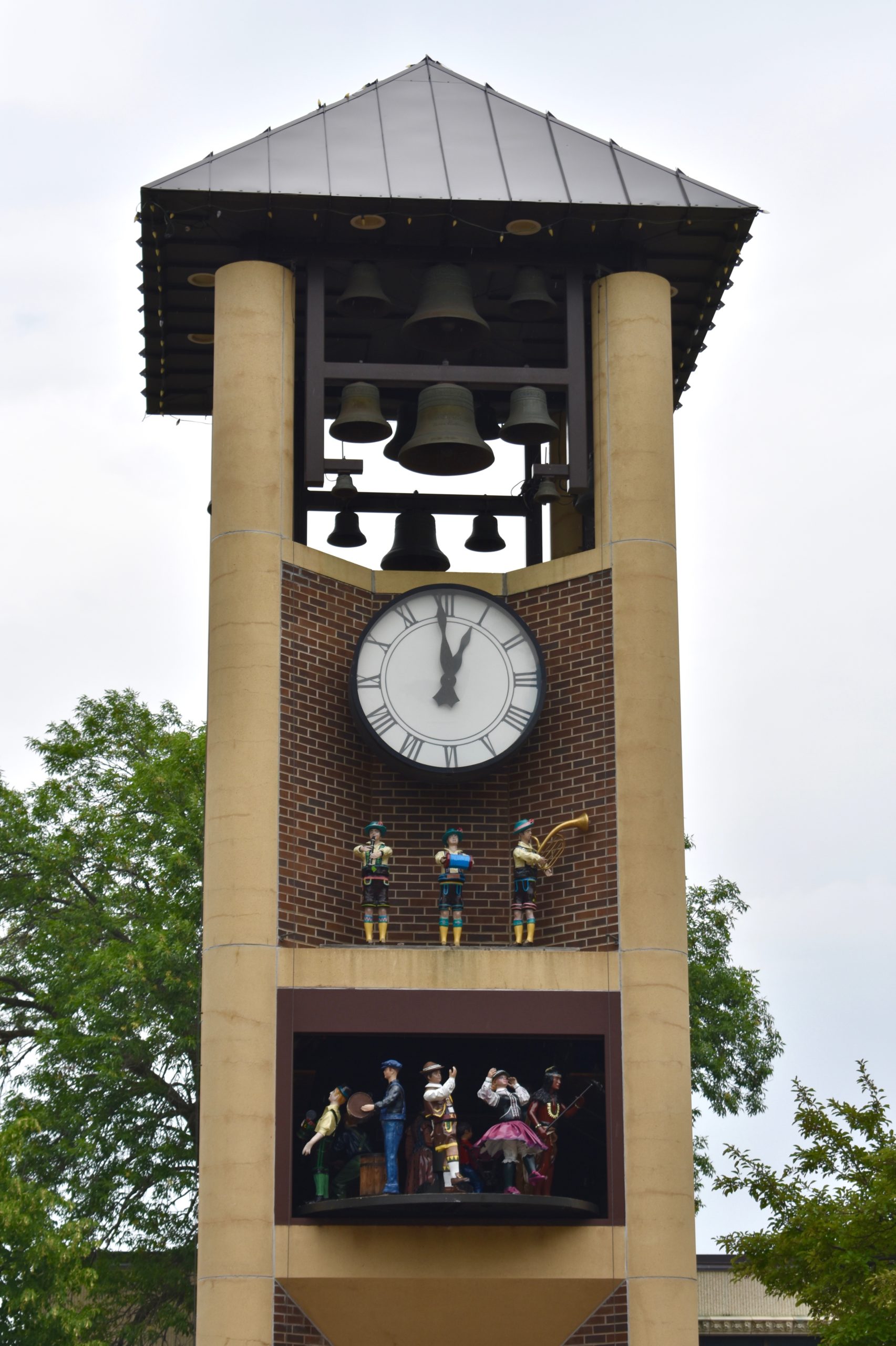 Glockenspiel during performance