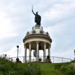 View of monument from below