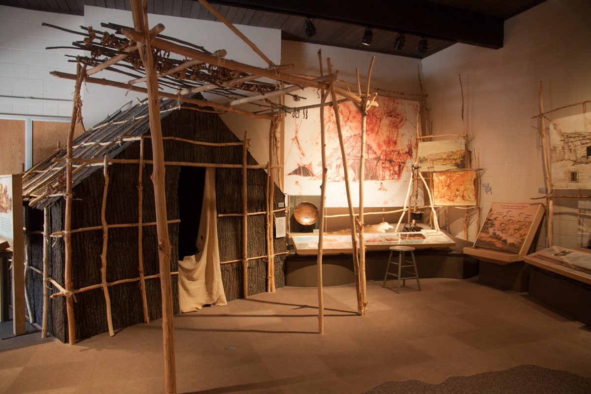 Lower Sioux Agency-inside museum
