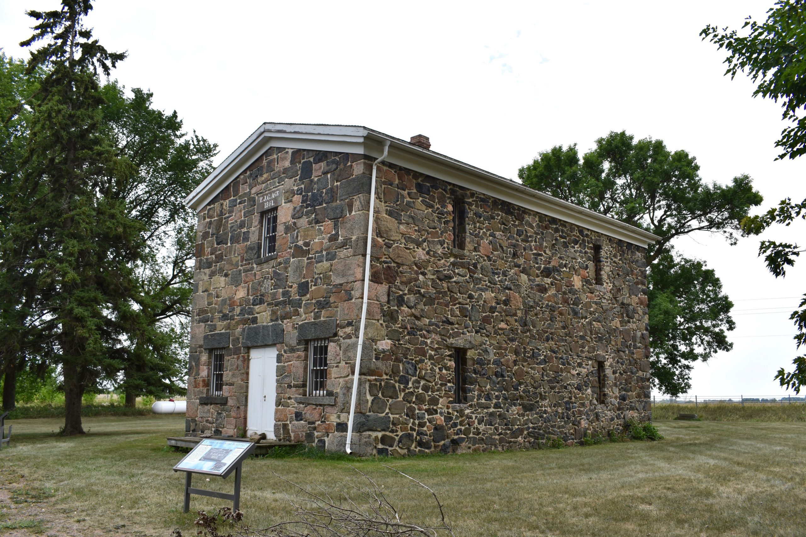 Historic stone building exterior