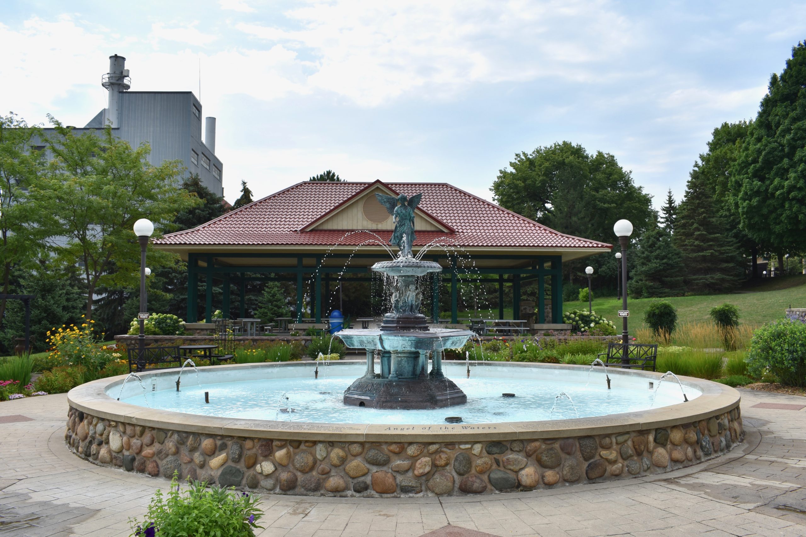 park fountain