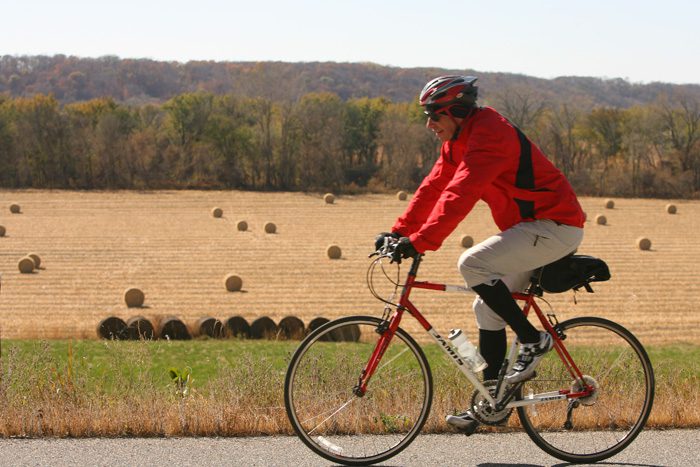 Biking in the country