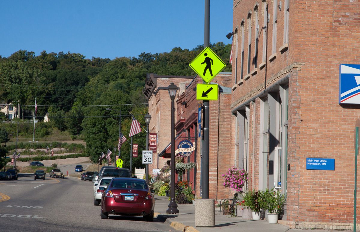 Henderson Historic District-main street