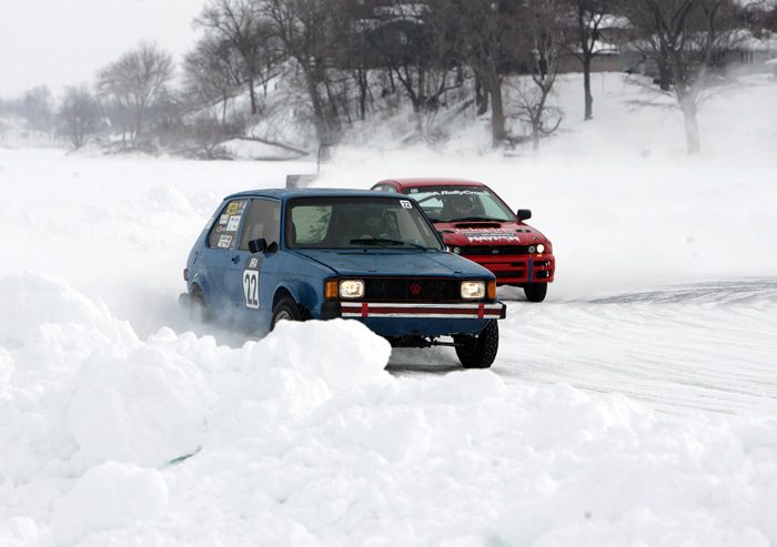 Mankato-snow car races