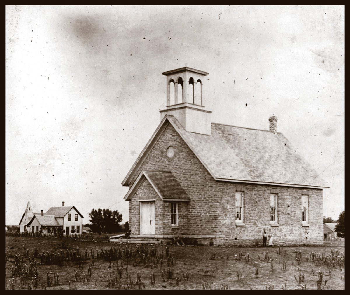 Ottawa Village -Methodist Church historic photo